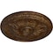 Ekena Millwork Kirke Ceiling Medallion (Fits Canopies up to 3 3/4"), 15 3/4"OD x 5/8"P, Root Beer Crackle CM16KIRBC - alternate 4
